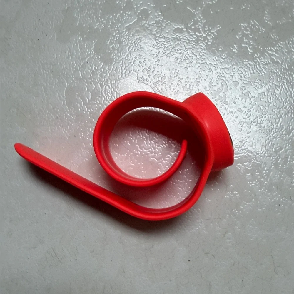 Red Silicone Slap-On Watch needs battery
